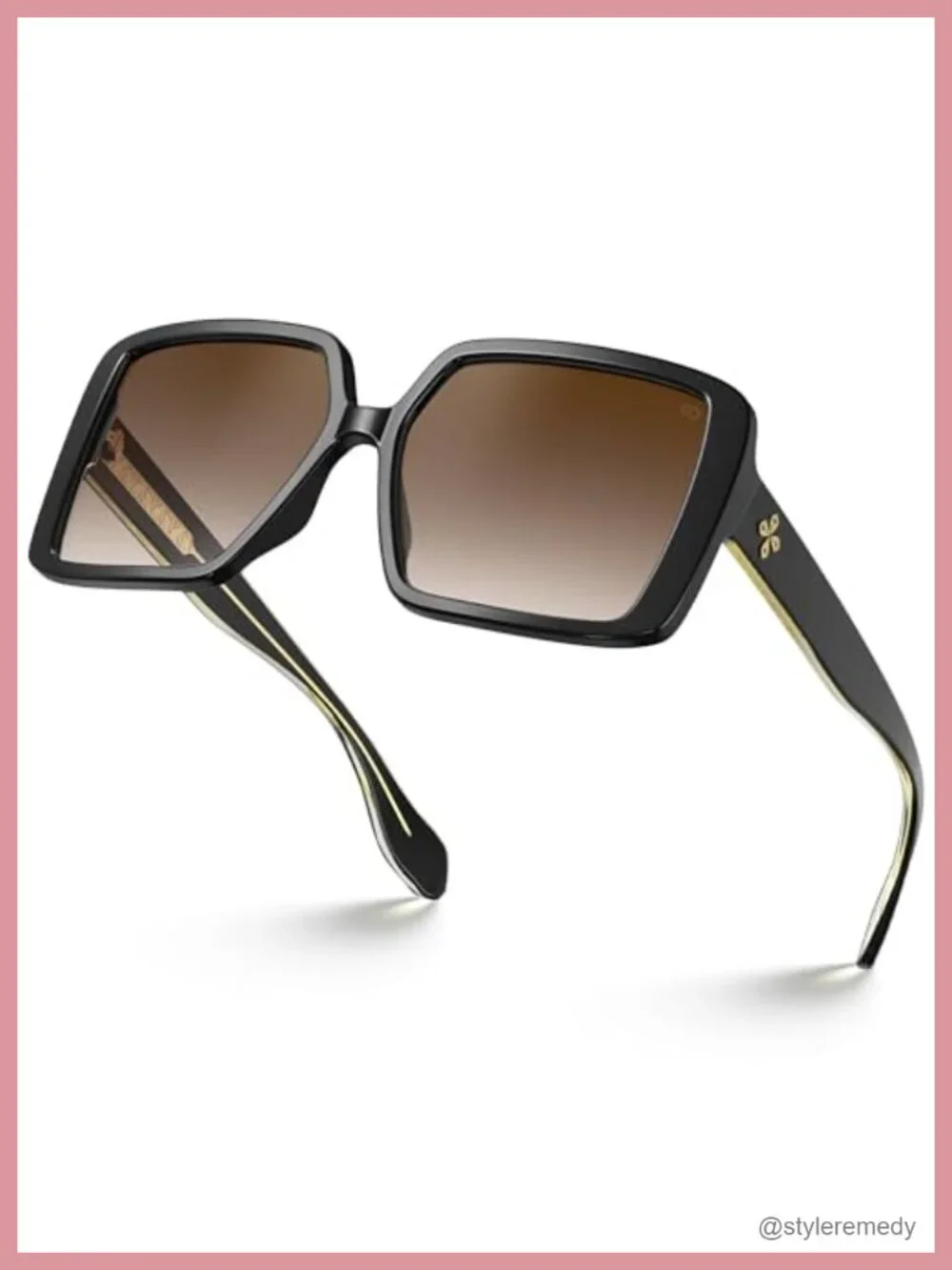 Oversized Large Square Sunglasses for Women UV400 TR90